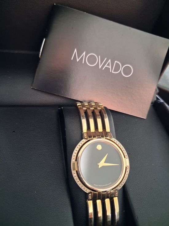 Movado Accessories - Movado Watch  Gold and Diamond Women's Bracelet $2795